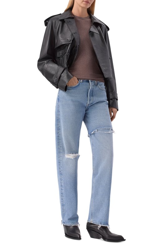 Джинсы Amryn Agolde A2721206 Голубой  A2721206 Фото 2