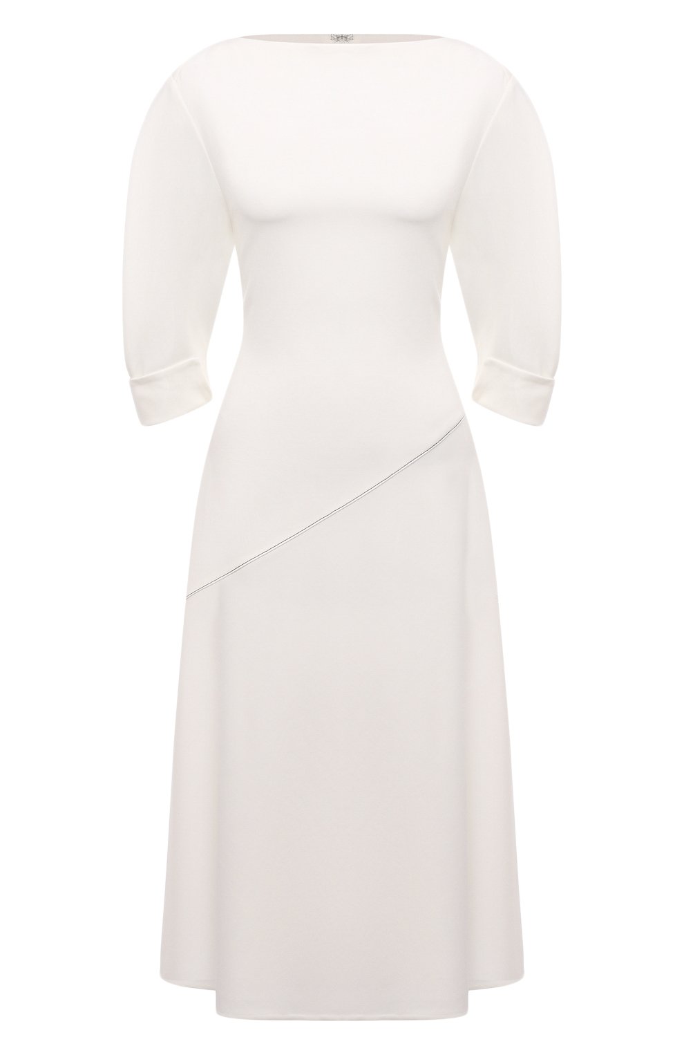 Платье PROENZA SCHOULER белого цвета по цене 106500 руб., арт. R2123013-BY116, фото 1 Платье PROENZA SCHOULER, арт. R2123013-BY116, фото 1