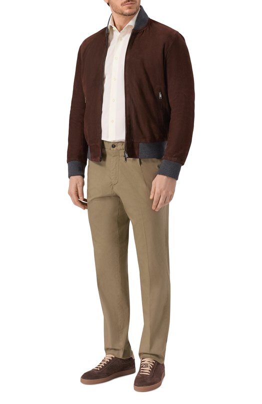 Хлопковая сорочка Van Laack VL-RIVARA-SF/130648 Кремовый  VL-RIVARA-SF/130648 Фото 2