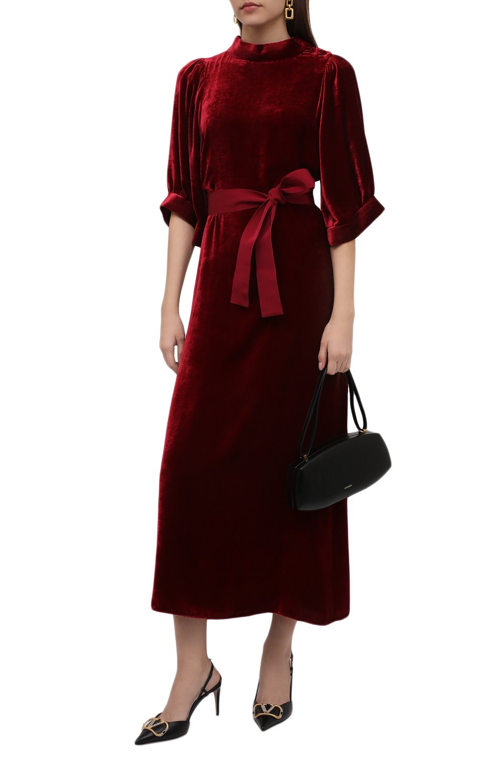 Платье из вискозы GIORGIO ARMANI, арт. 0WHVA060/T01I7, фото 2