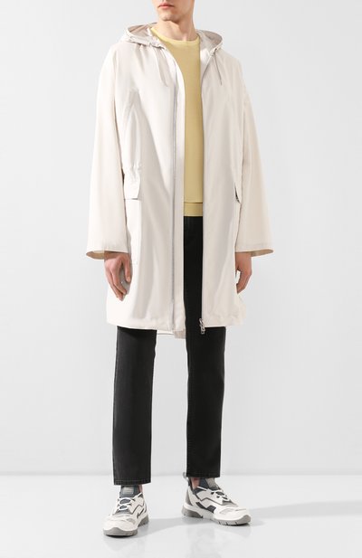 Комбинированные кроссовки PRADA, арт. 4E3515-DEP-F0FZB, фото 2