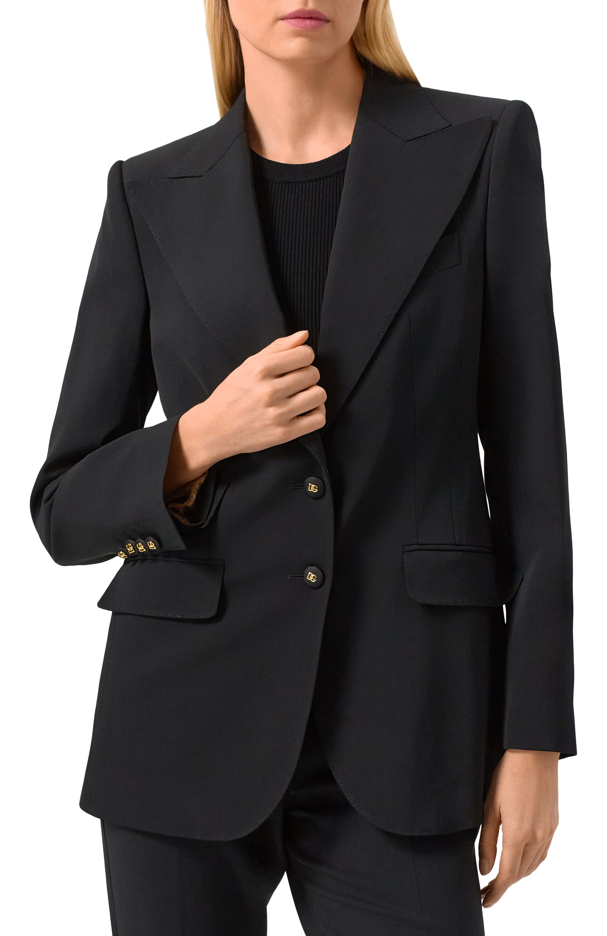 Шерстяной жакет DOLCE & GABBANA, арт. F29Z8T/GDCL0, фото 6