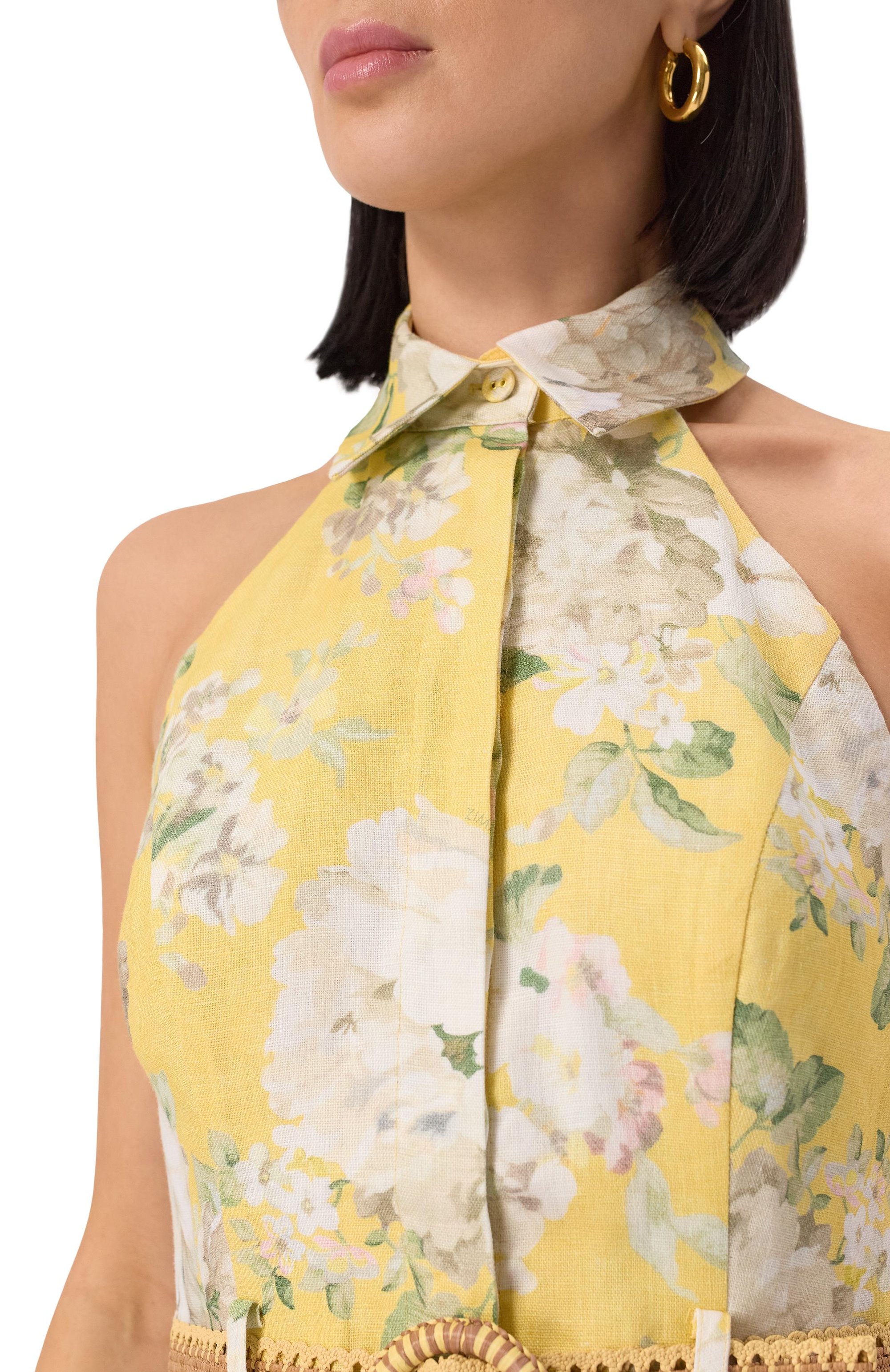 Льняной комбинезон ZIMMERMANN, арт. 3117YRS252, фото 5