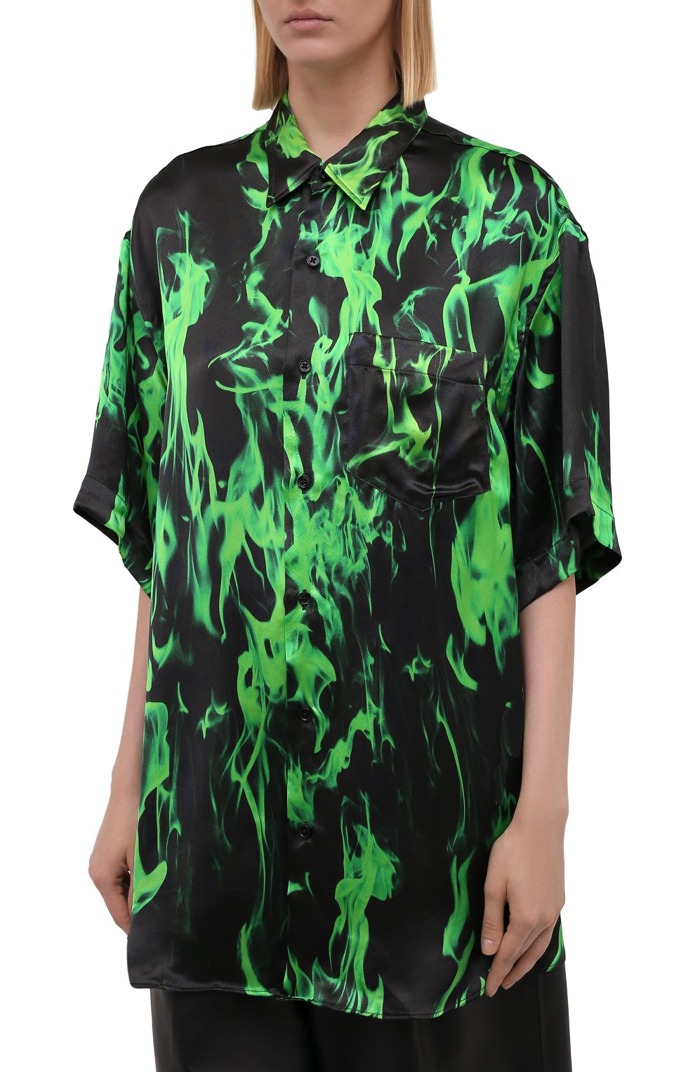 Рубашка из вискозы VETEMENTS, арт. UA52SH450G 2610/W, фото 3