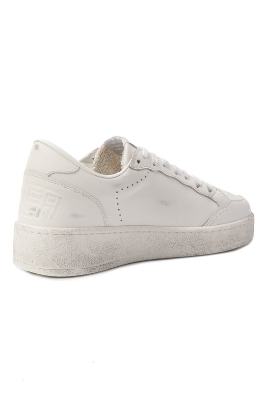 Кожаные кеды Ball Star Golden Goose Deluxe Brand GWF00804.F007322 Белый  GWF00804.F007322 Фото 5