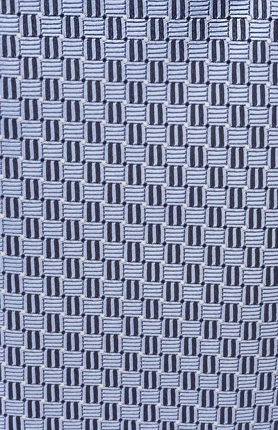 Шелковый галстук CANALI голубого цвета по цене 21450 руб., арт. 18/HJ04531, фото 4 Шелковый галстук CANALI, арт. 18/HJ04531, фото 4