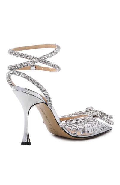 Туфли double bow 100 MACH & MACH, арт. FW21-0337 PVC, фото 5