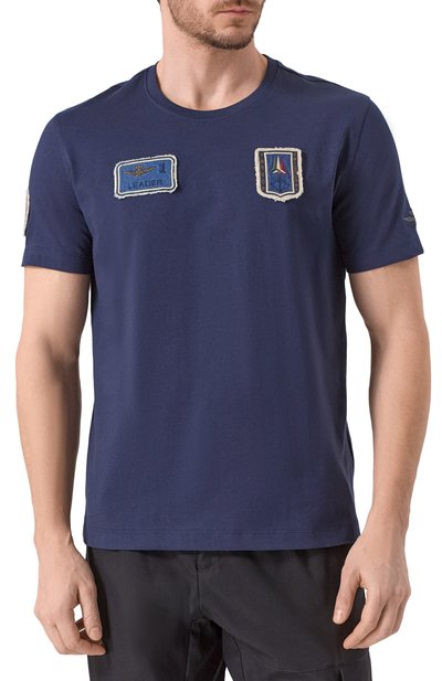 Хлопковая футболка AERONAUTICA MILITARE, арт. 251TS2411J634, фото 3