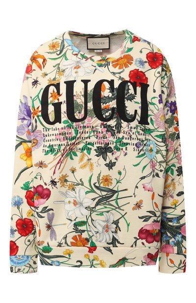Женский хлопковый свитшот GUCCI, арт. 469250/XJAR4