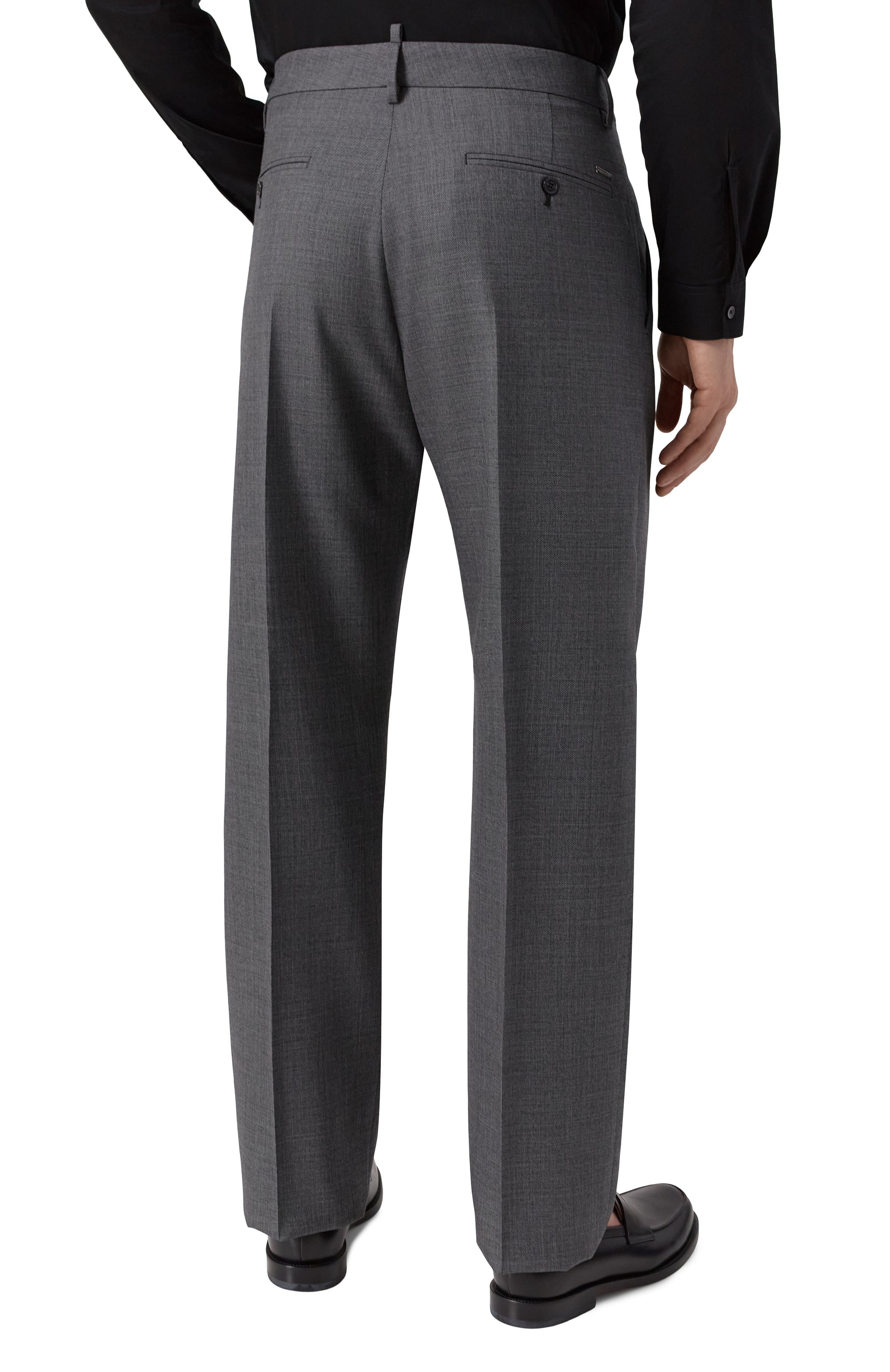 Шерстяные брюки DSQUARED2, арт. S74KB1061/D35243, фото 4