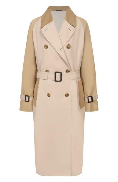 Женский хлопковый тренч WEEKEND MAX MARA, арт. CANASTA