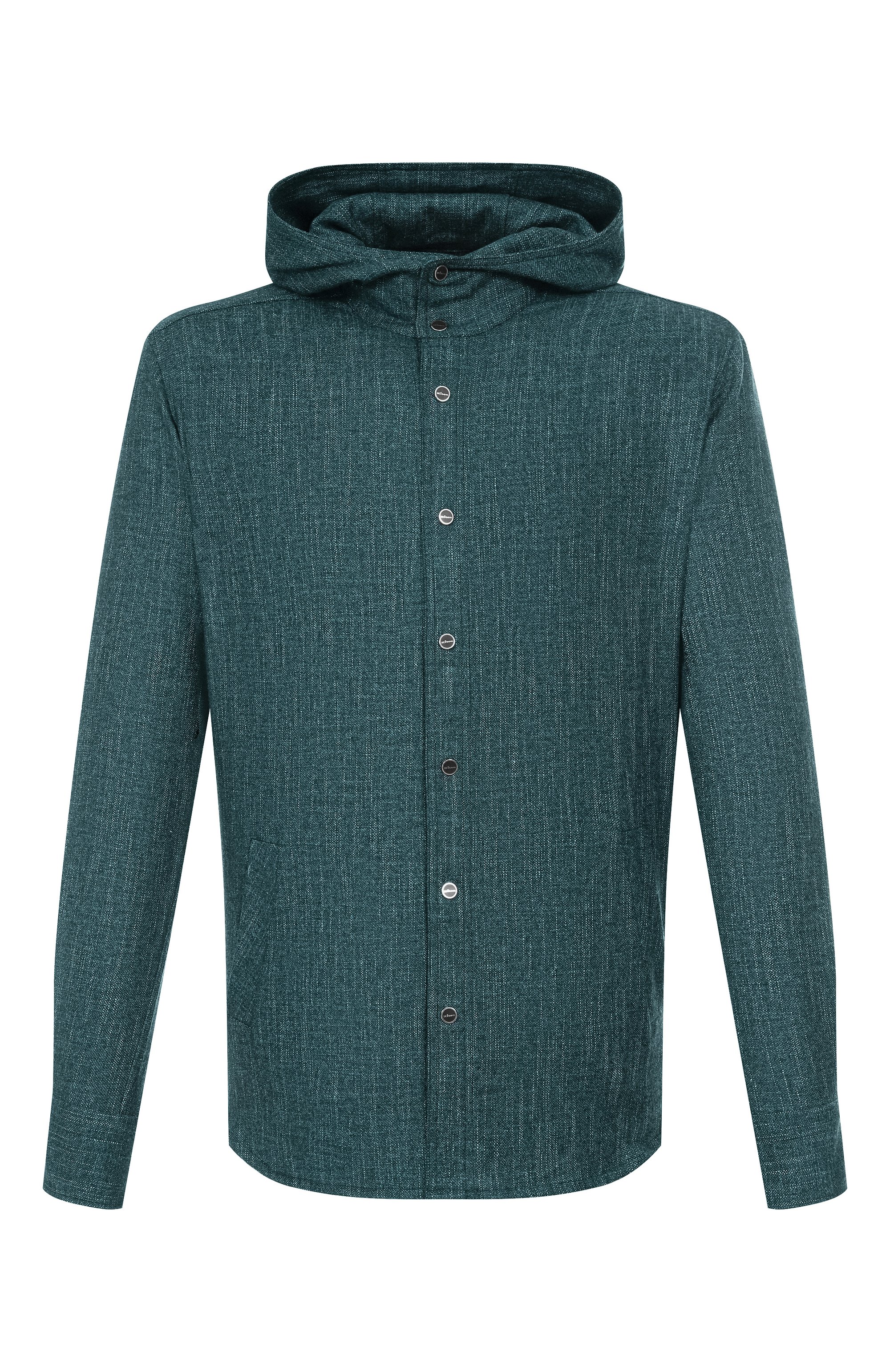 Рубашка из шерсти и шелка KITON, арт. UMCMARK0119G12, фото 1