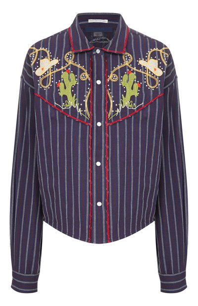 Женская хлопковая рубашка MOTHER, арт. 21256-1663