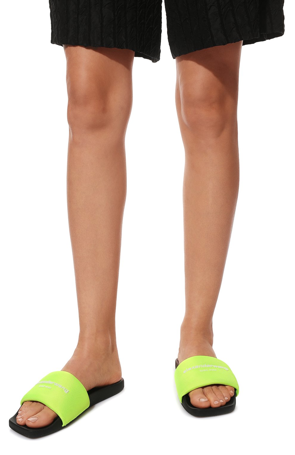 Текстильные шлепанцы ALEXANDER WANG, арт. 30221S059, фото 3