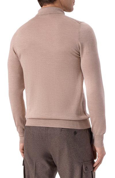 Поло из шерсти и шелка GRAN SASSO, арт. 57137/13126, фото 4