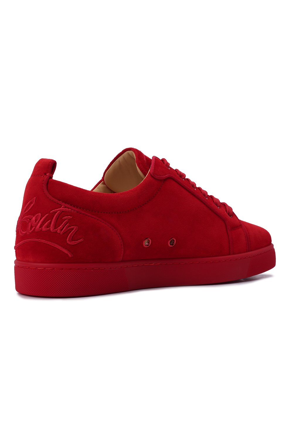 Замшевые кеды fun louis junior CHRISTIAN LOUBOUTIN, арт. 1220230/FUN L0UIS JUNI0R FLAT, фото 5