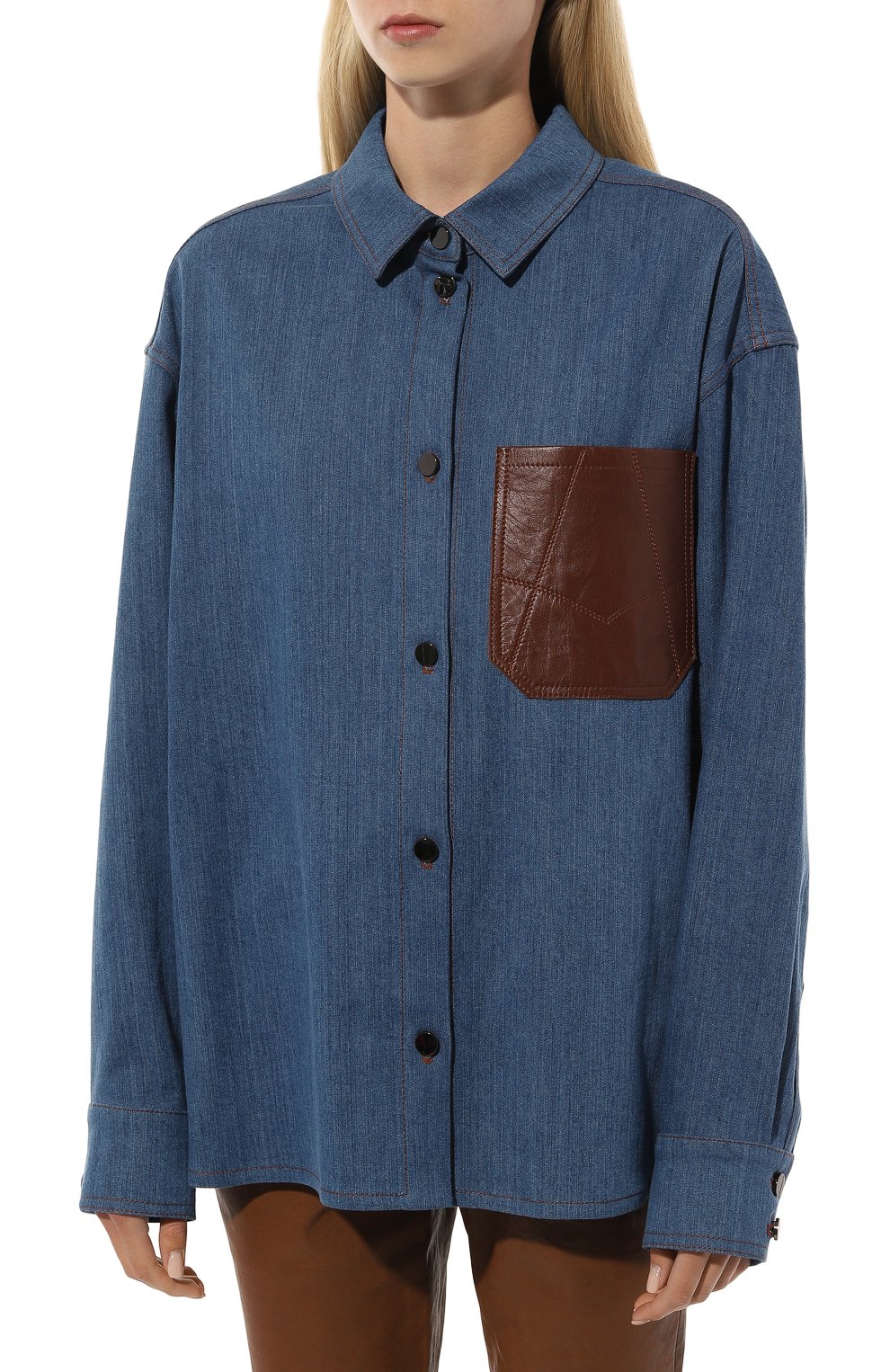 Джинсовая рубашка BONANNA, арт. ПЛ0007ТК, фото 3