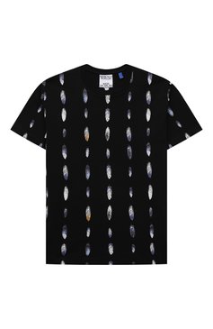 Детская хлопковая футболка MARCELO BURLON KIDS OF MILAN черного цвета, арт. CBAA002F21JER004 | Фото 1 (Материал внешний: Хлопок; Рукава: Короткие; Мальчики Кросс-КТ: Футболка-одежда; Материал сплава: Проставлено; Драгоценные камни: Проставлено; Ростовка одежда: 10 - 11 лет | 140 - 146см, 12 лет | 152 см, 8 лет | 128 см)