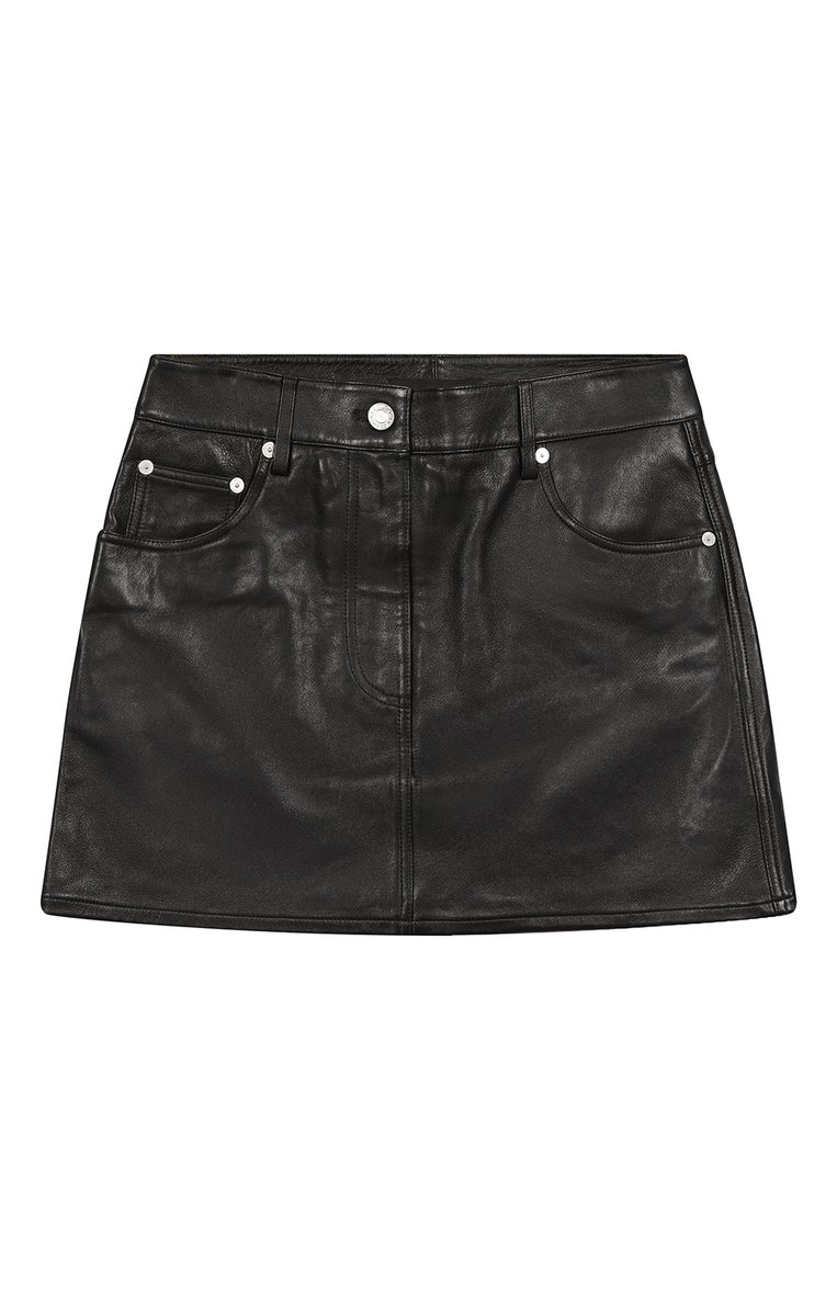 Кожаная юбка HELMUT LANG, арт. M06HW305, фото 1