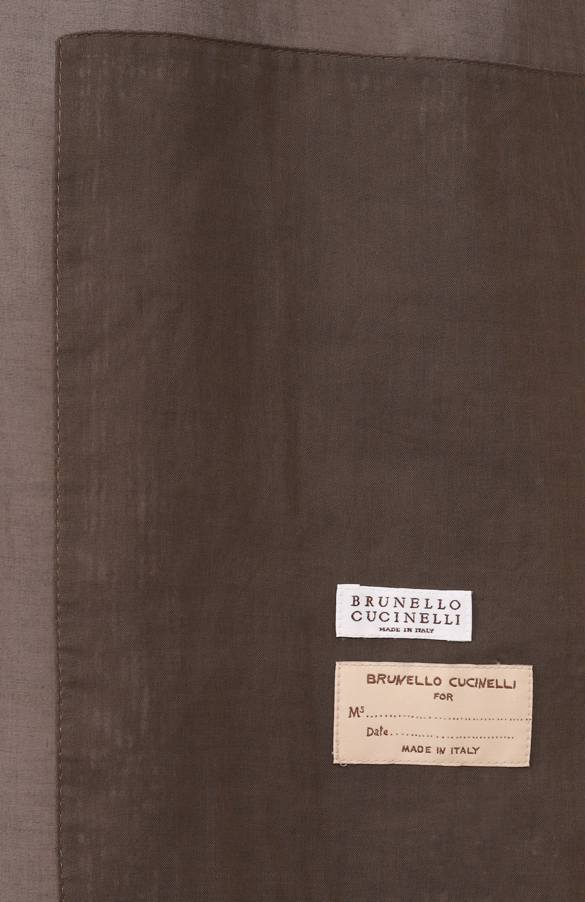 Хлопковый анорак BRUNELLO CUCINELLI, арт. MH9117780, фото 7