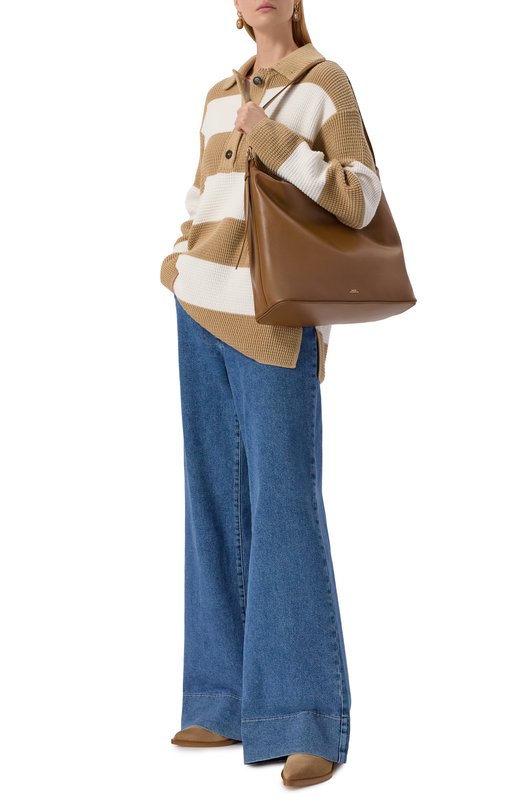 Сумка-тоут Vera maxi A.P.C. F67029/PXCBS Коричневый  F67029/PXCBS Фото 7