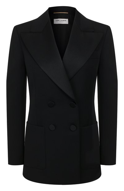 Женский шерстяной жакет SAINT LAURENT, арт. 618771/Y512W