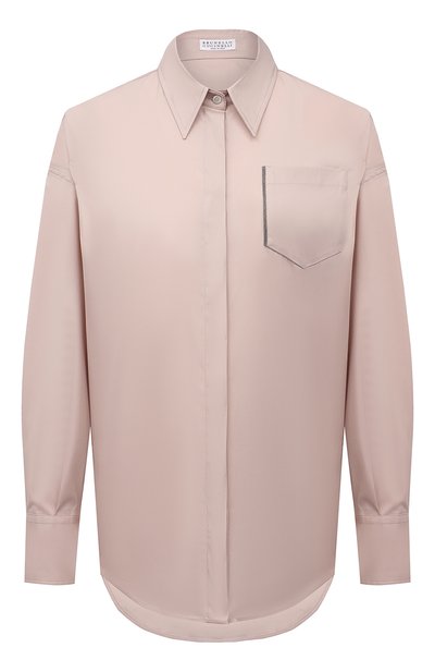 Хлопковая рубашка BRUNELLO CUCINELLI, арт. MP091NC306, фото 1