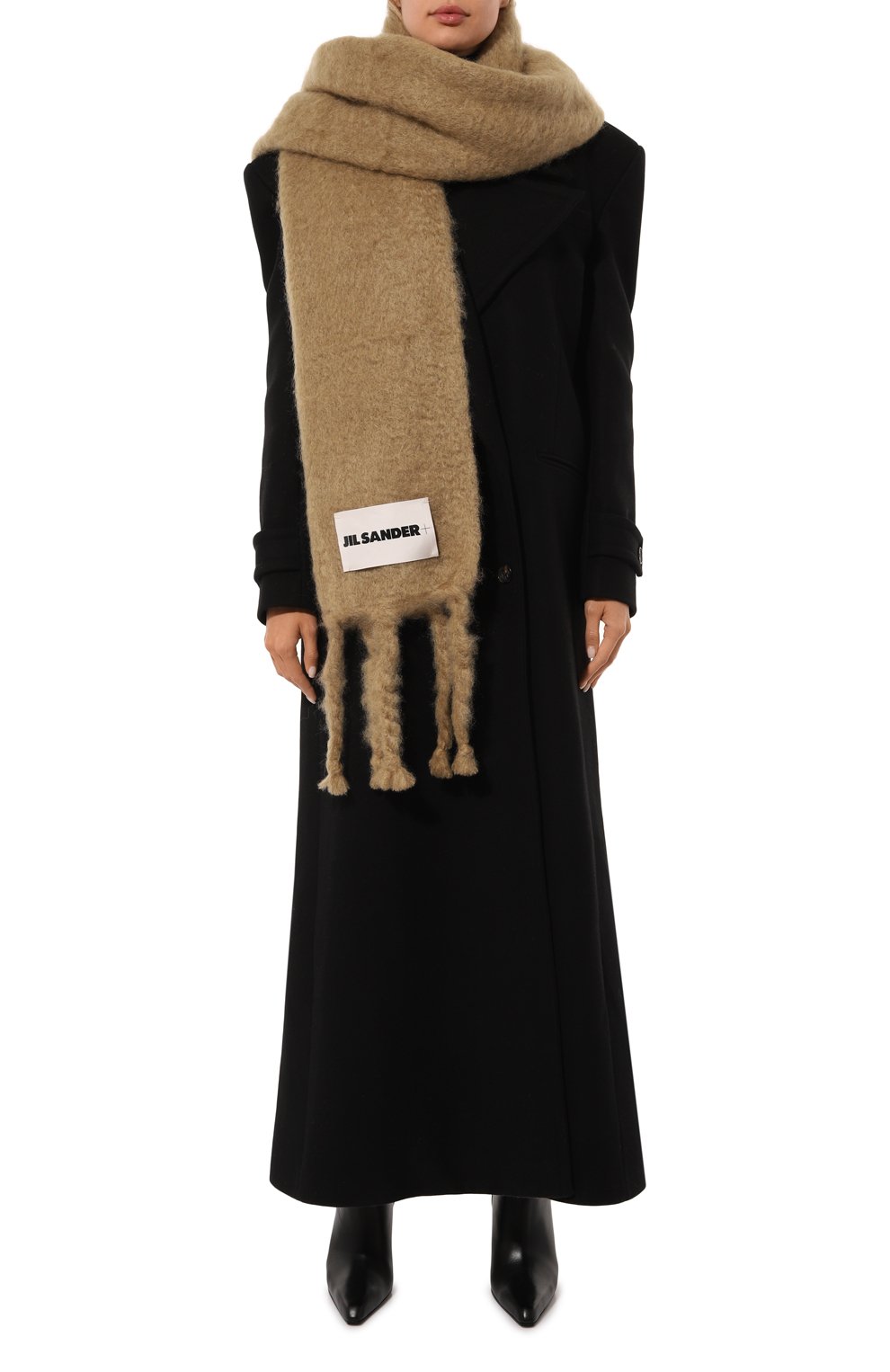 Шерстяной шарф JIL SANDER, арт. J40TE0118/J40041, фото 3