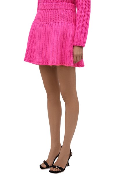 Шерстяная юбка REDVALENTINO, арт. WR0KG00K/66M, фото 3