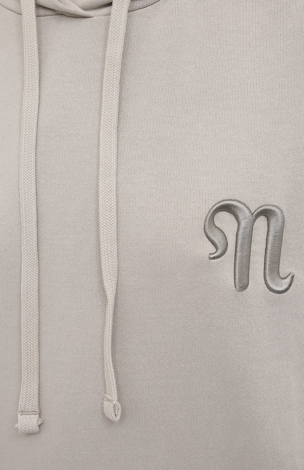 Хлопковое худи NANUSHKA серого цвета по цене 54200 руб., арт. EVER_SAGE_0RGANIC FLEECE, фото 5 Хлопковое худи NANUSHKA, арт. EVER_SAGE_0RGANIC FLEECE, фото 5