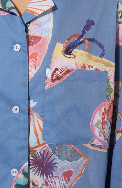 Хлопковая пижама ANY WOWZERS, арт. WKND02-TBLUE, фото 5