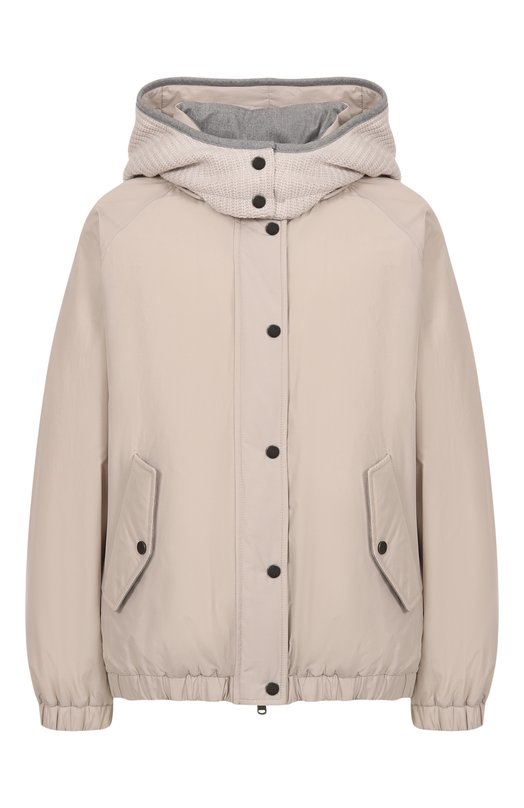 Пуховик Brunello Cucinelli MG5017852 Кремовый MG5017852