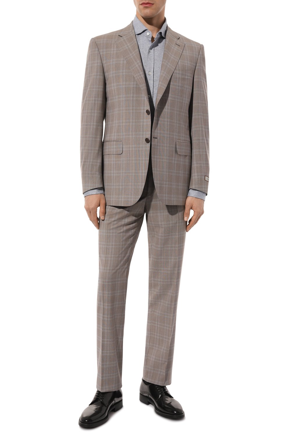 Рубашка изо льна и хлопка BRUNELLO CUCINELLI, арт. MW835B2269, фото 2