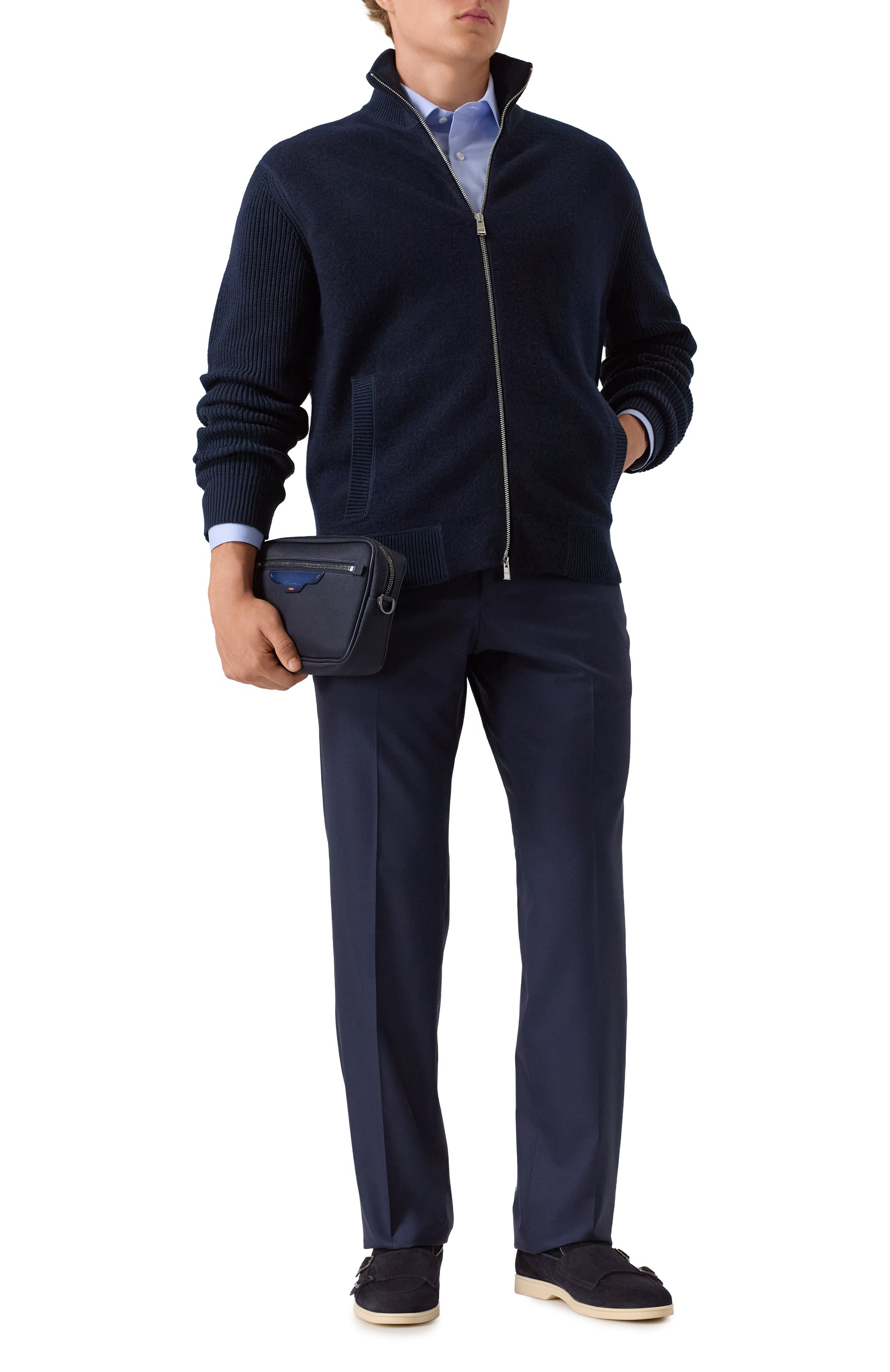 Борсетка SANTONI, арт. UFPGA2806F0-GNDS, фото 8