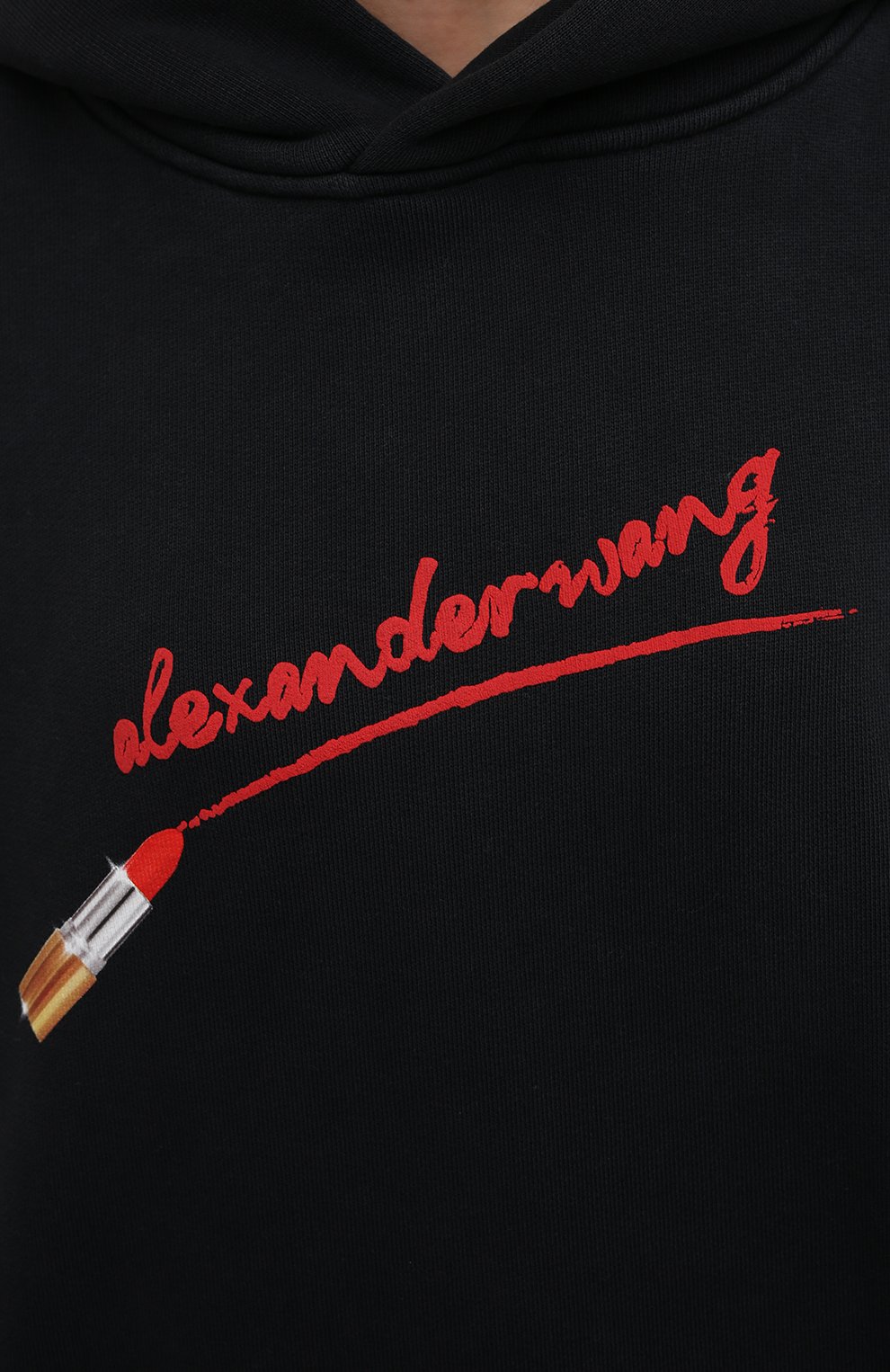 Хлопковое худи ALEXANDER WANG, арт. UCC4211466, фото 5