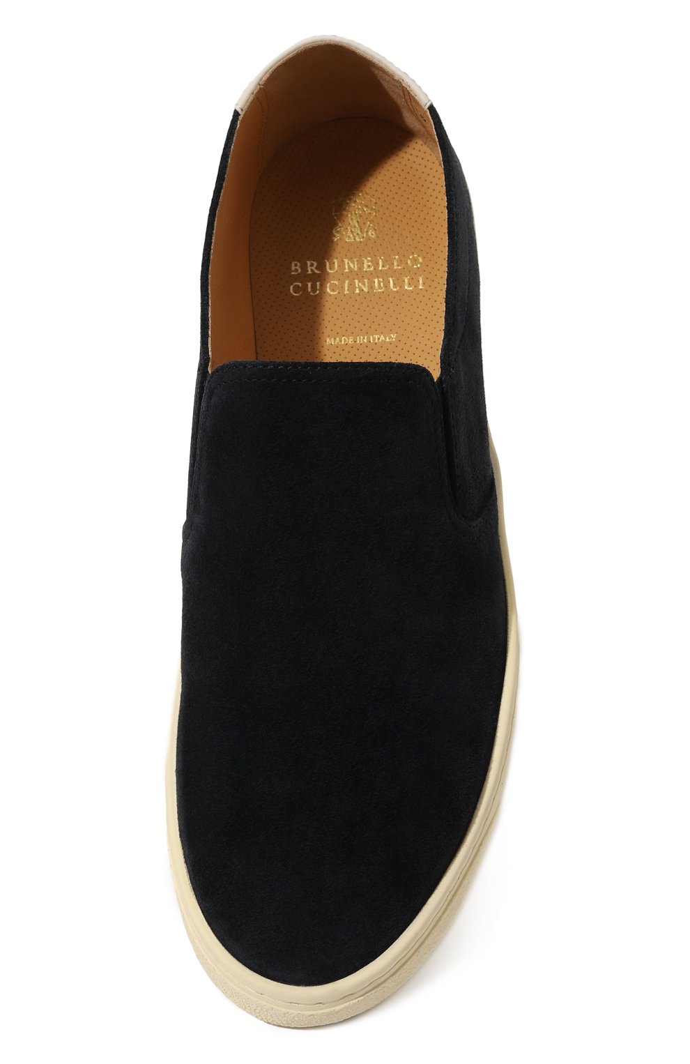 Замшевые слипоны BRUNELLO CUCINELLI, арт. MPUSIGN321, фото 6