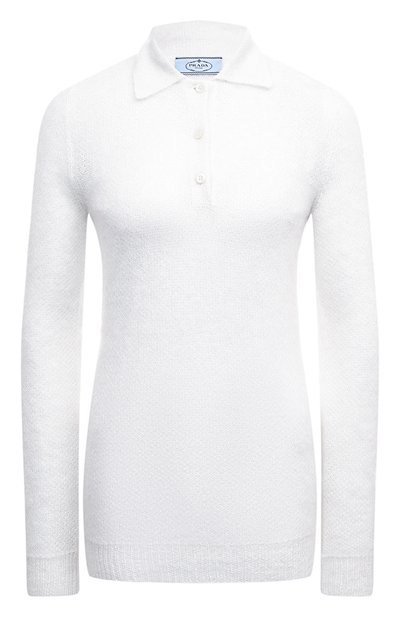 Женский шерстяное поло PRADA, арт. P24L1I-1ZOJ-F0009-212