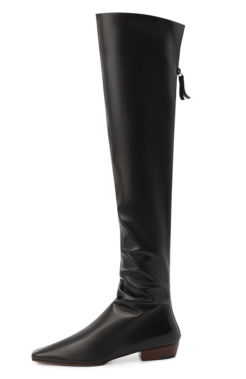 Кожаные ботфорты slouchy THE ROW, арт. F1182-L72, фото 3