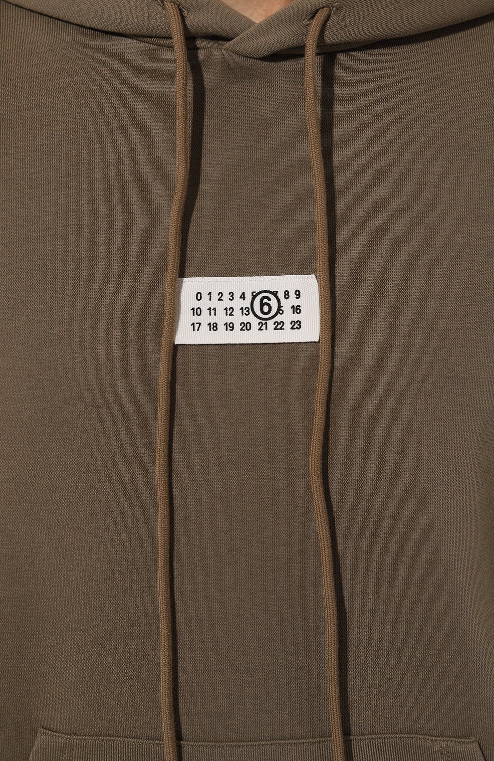 Хлопковое худи MM6, арт. SH0GU0018/S25606, фото 5