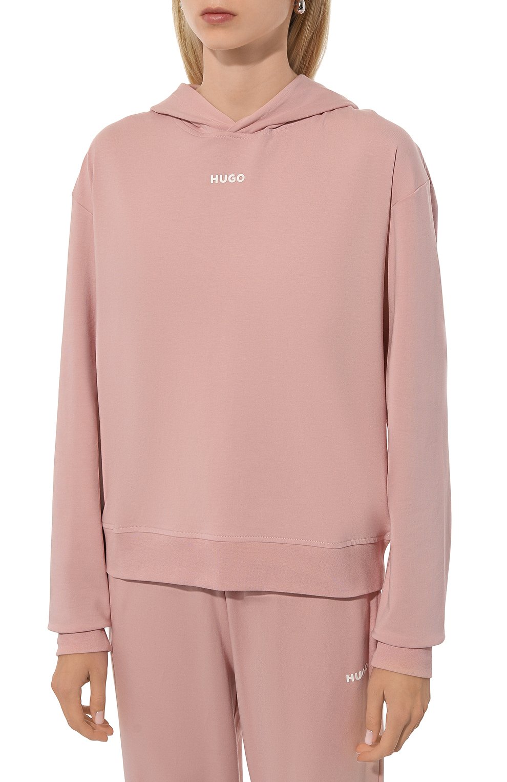 Хлопковое худи HUGO, арт. 50490594, фото 3