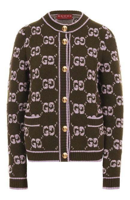 Женский шерстяной кардиган GUCCI, арт. 713300/XKCNA