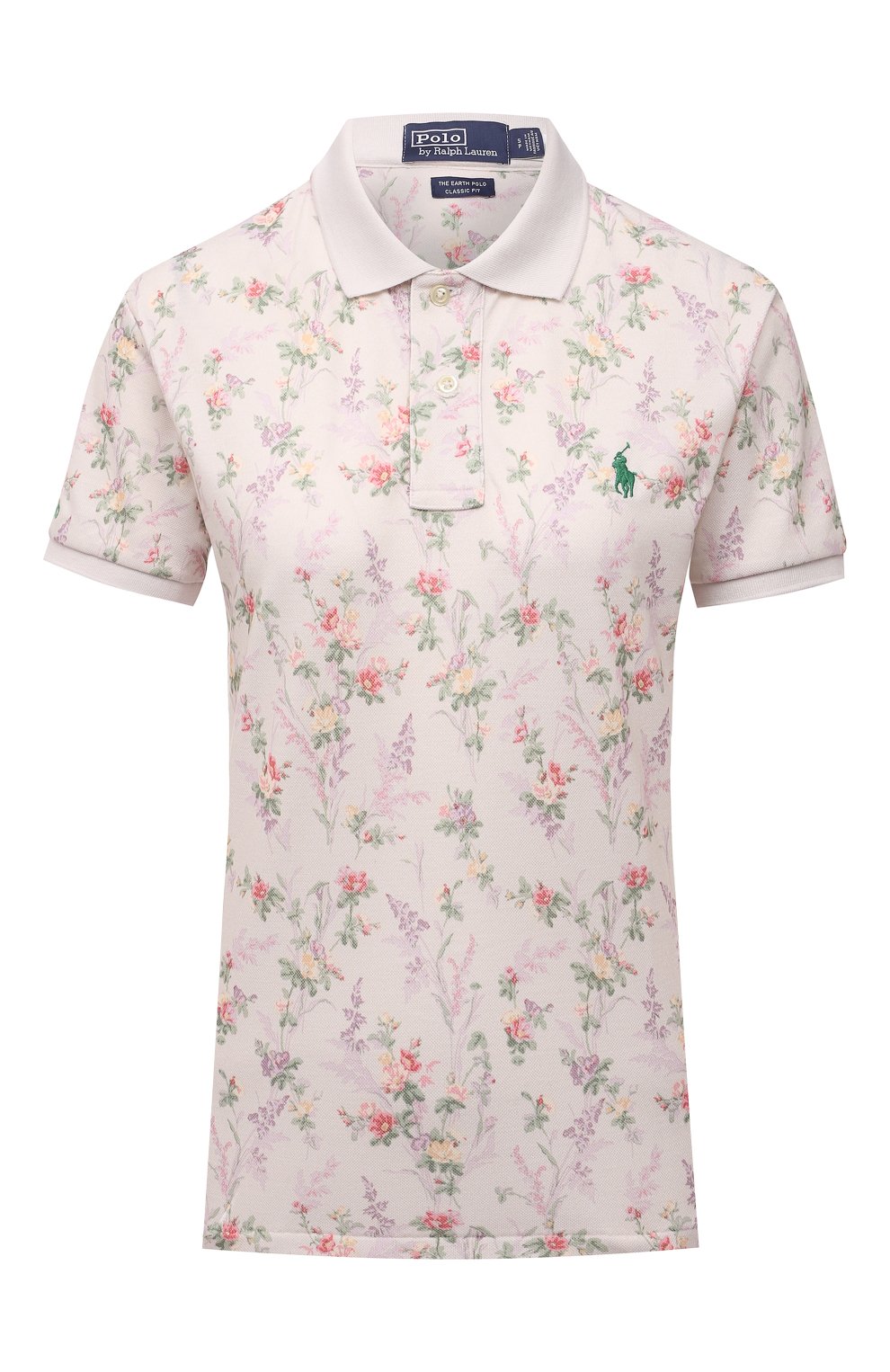 Поло POLO RALPH LAUREN светло-розового цвета по цене 18050 руб., арт. 211844054, фото 1 Поло POLO RALPH LAUREN, арт. 211844054, фото 1