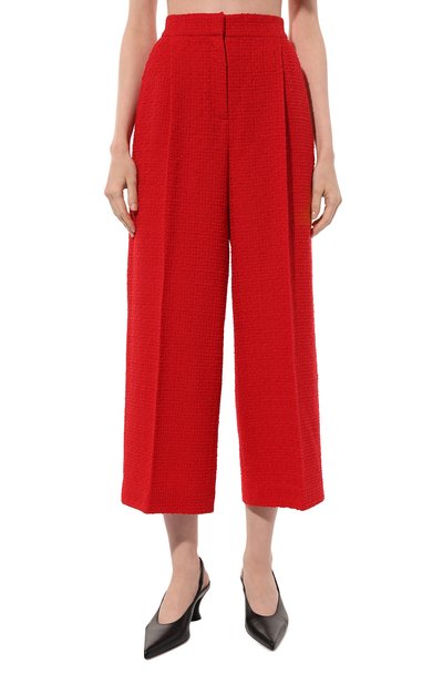 Шерстяные кюлоты AKHMADULLINA красного цвета по цене 89900 руб., арт. 1225.3B614/W209, фото 3 Шерстяные кюлоты AKHMADULLINA, арт. 1225.3B614/W209, фото 3