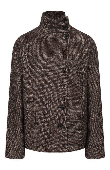 Женское полупальто из шерсти и вискозы KITON, арт. D62507K0513I