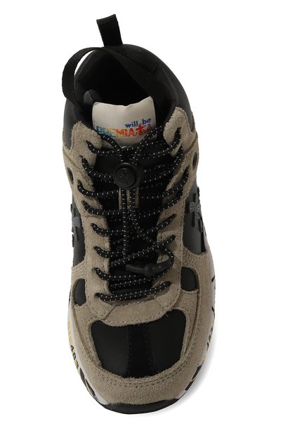 Кожаные кроссовки robin PREMIATA WILL BE, арт. 24292047/R0BIN HI/27-35, фото 4