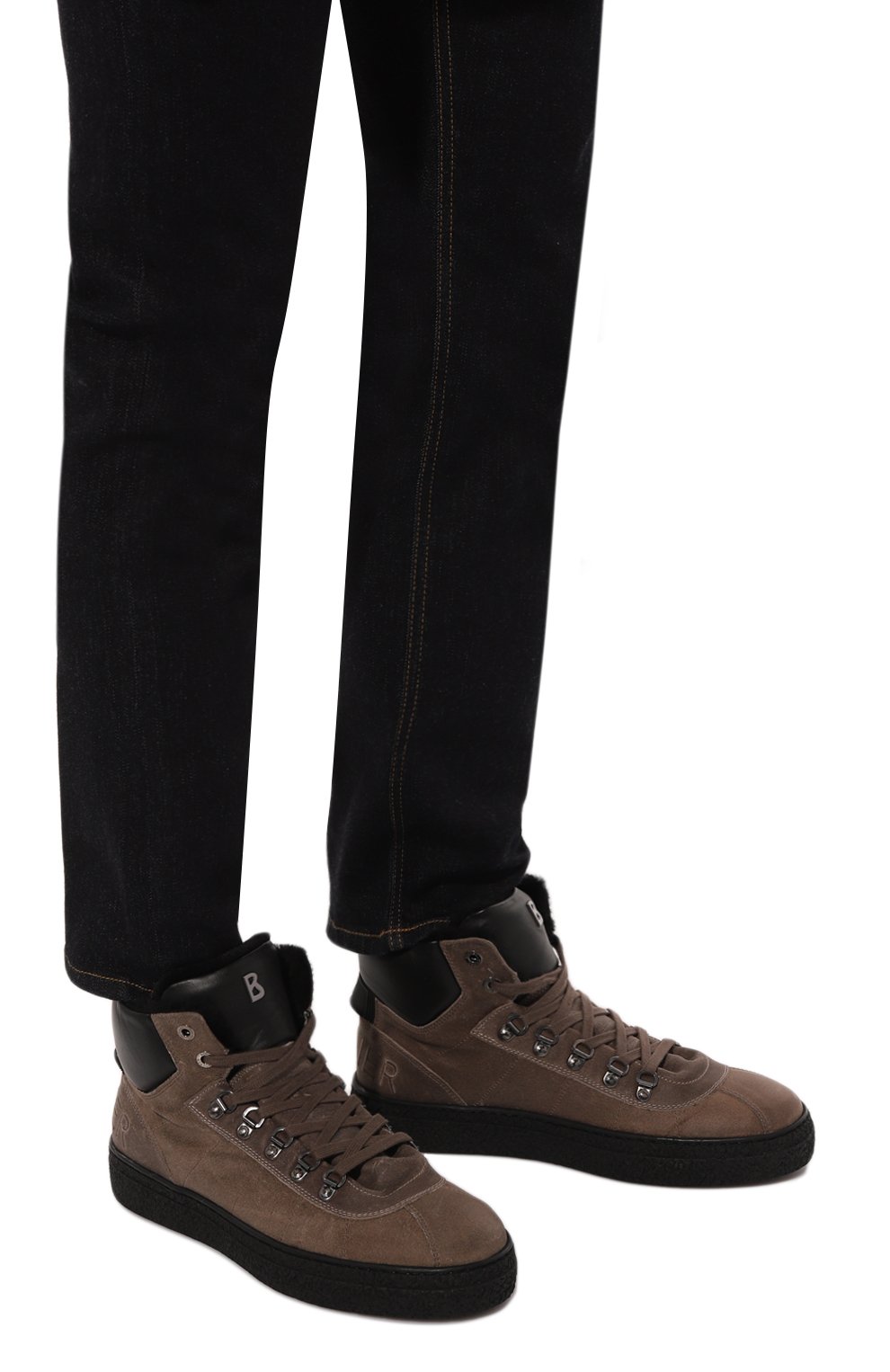 Замшевые кеды cleveland BOGNER коричневого цвета по цене 53450 руб., арт. 12440233, фото 3 Замшевые кеды cleveland BOGNER, арт. 12440233, фото 3