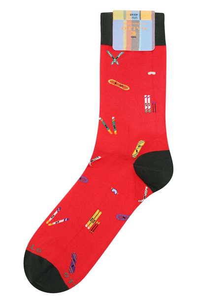 Хлопковые носки с принтом GALLO, арт. AP506217, фото 1