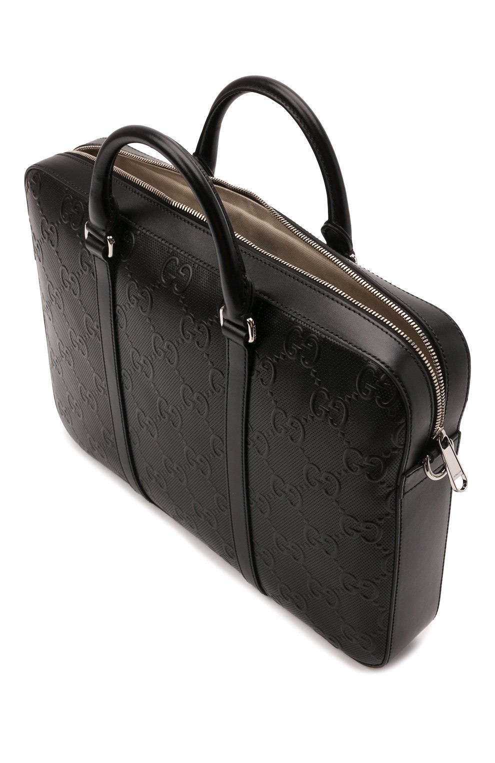 Кожаная сумка для ноутбука gg GUCCI, арт. 658573/1W3CN, фото 4