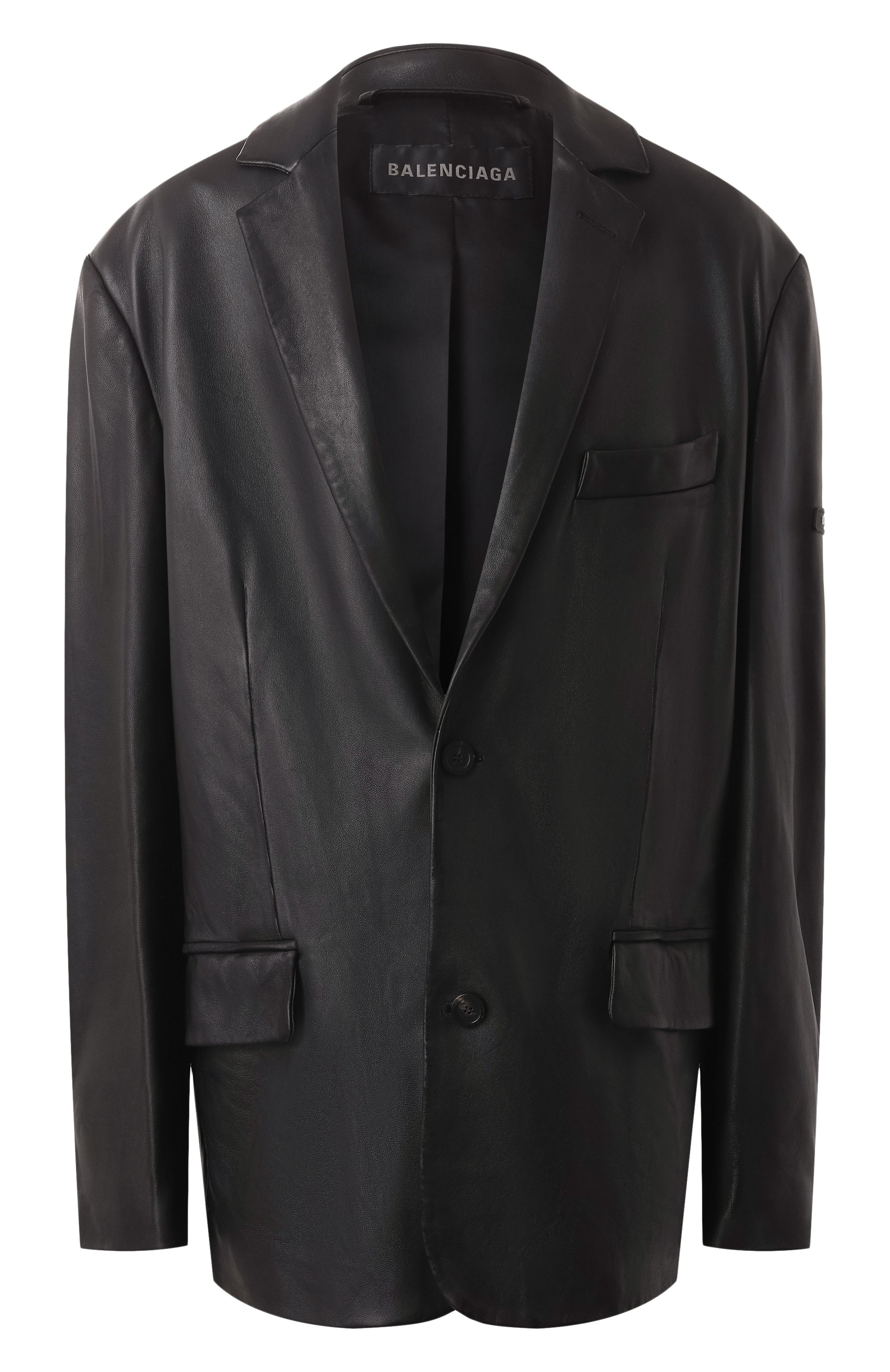 Кожаный жакет BALENCIAGA, арт. 721871/TMS02, фото 1
