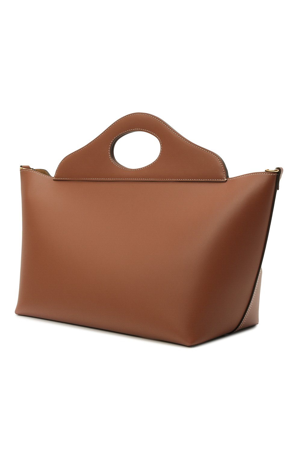 Сумка-тоут pocket bag small BURBERRY коричневого цвета по цене 199500 руб., арт. 8041746, фото 4 Сумка-тоут pocket bag small BURBERRY, арт. 8041746, фото 4